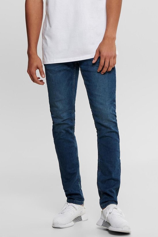 Only & Sons Loom Blue Jog Slim fit Heren Jeans - Maat W28 X L32