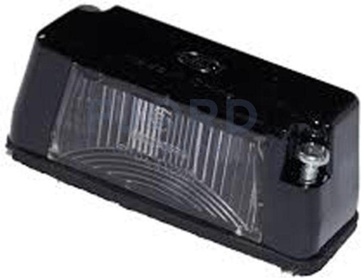 HELLA 2KA 003 168-021 Licence Plate Light - C5W - 12V/24V - Lens Colour: Crystal clear - mounting - Plug: Blade Terminal - Fitting Position: Rear/Left/Right