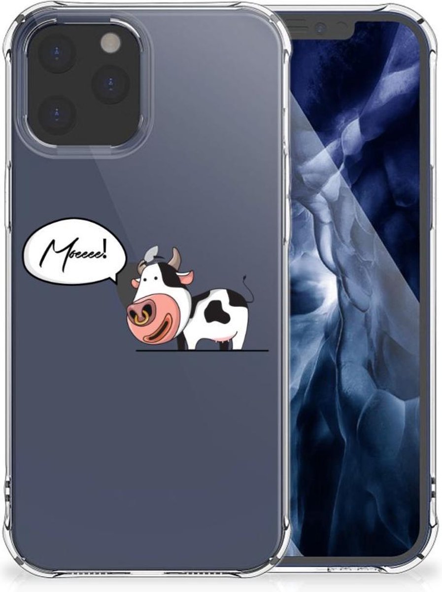 iPhone 12 Pro Max Stevig Bumper Hoesje Cow