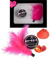 Secretplay® Eetbare Poeder met Aardbeien Smaak Erotisch Cadeau voor Hem of Haar