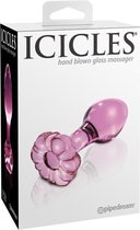 Icicles number 48 hen blown glass massager