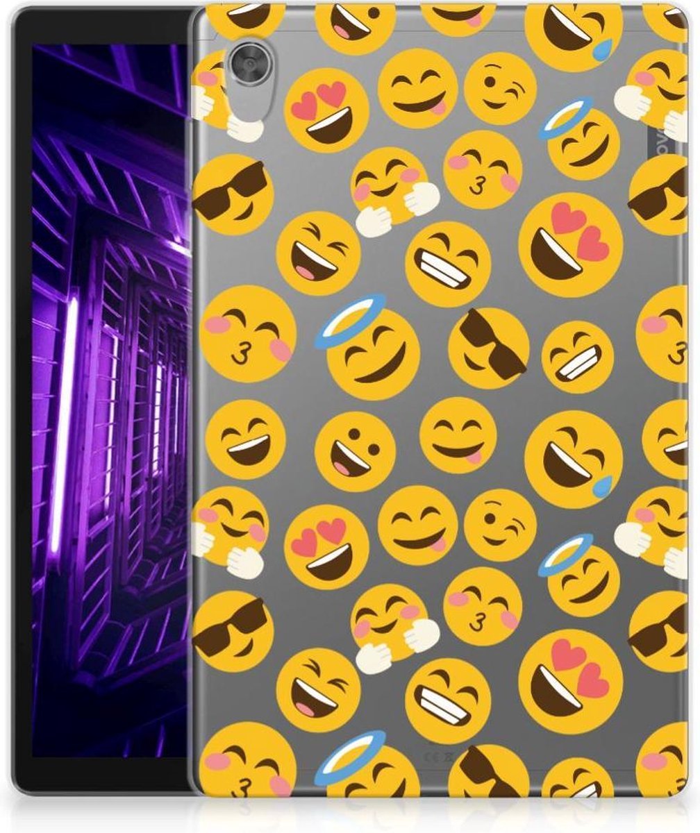 Lenovo Tab M10 HD (2de generatie) Hippe Hoes Emoji
