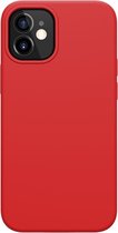 Nillkin - Hoesje geschikt voor Apple iPhone 12 Mini - Flex Pure Pro Serie - Back Cover - Rood