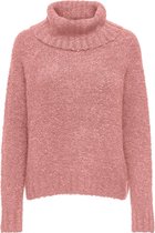 Only Trui Onlolivia L/s Loose Rollneck Ex Knt 15227776 Blush Dames Maat - XS