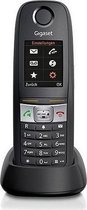 Gigaset E630HX - Universele handset - IP-telefoon voor verbinding met uw basisstation of router - Robuuste telefoon ideaal voor bouw en werkplaatsen - zwart
