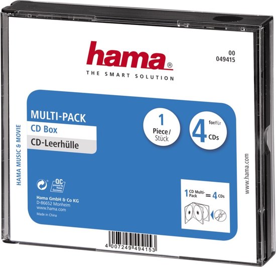 Hama Multipak - 4 CD's