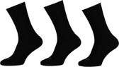 Lot de 6 chaussettes en laine pour hommes avec assise plantaire en tissu éponge 120103000 Apollo - noir - 43-46