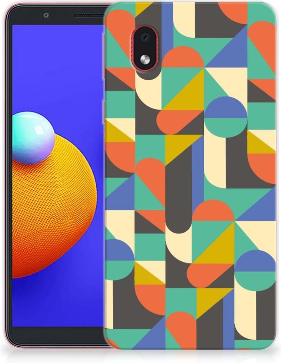 Samsung Galaxy A01 Core TPU bumper Funky Retro