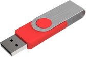 Venditio USB Twister - 4 GB - Rood - 10 stuks
