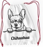 Chihuahua Lijn-art rugzak