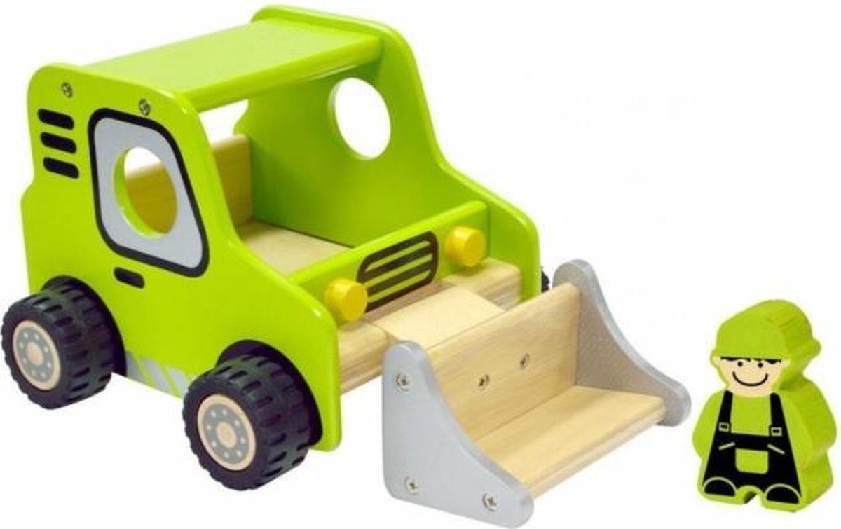 I'm Toy Bulldozer - Groen