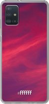 6F hoesje - geschikt voor Samsung Galaxy A52 - Transparant TPU Case - Red Skyline #ffffff