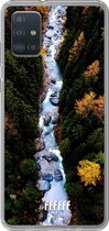 6F hoesje - geschikt voor Samsung Galaxy A52 - Transparant TPU Case - Forest River #ffffff