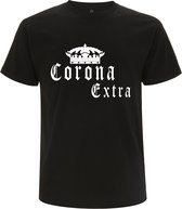 Corona extra Heren t-shirt | virus | bier | viruswaanzin | vaccinatie | cadeau | Wit