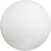 Ballen, d: 35 mm, wit, katoen, 100stuks