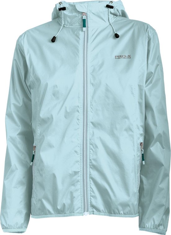 Ultralichte Waterdichte Jas PRO-X Elements Packable Dames Regenjas - Ultralichte, Opvouwbare Jas Voor In De Handtas PRO-X Elements Jas