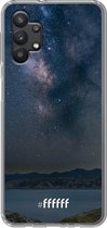6F hoesje - geschikt voor Samsung Galaxy A32 5G -  Transparant TPU Case - Landscape Milky Way #ffffff