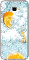 6F hoesje - geschikt voor Samsung Galaxy J4 Plus -  Transparant TPU Case - Lemon Fresh #ffffff