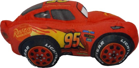 Cars Bliksem McQueen - Knuffel Auto - Disney Cars 3 - Pluche - (16 cm) |  bol.com