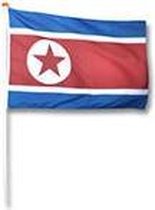 Vlag Noord-Korea 100x150 cm.