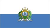 Vlag San Marino 150x225 cm.