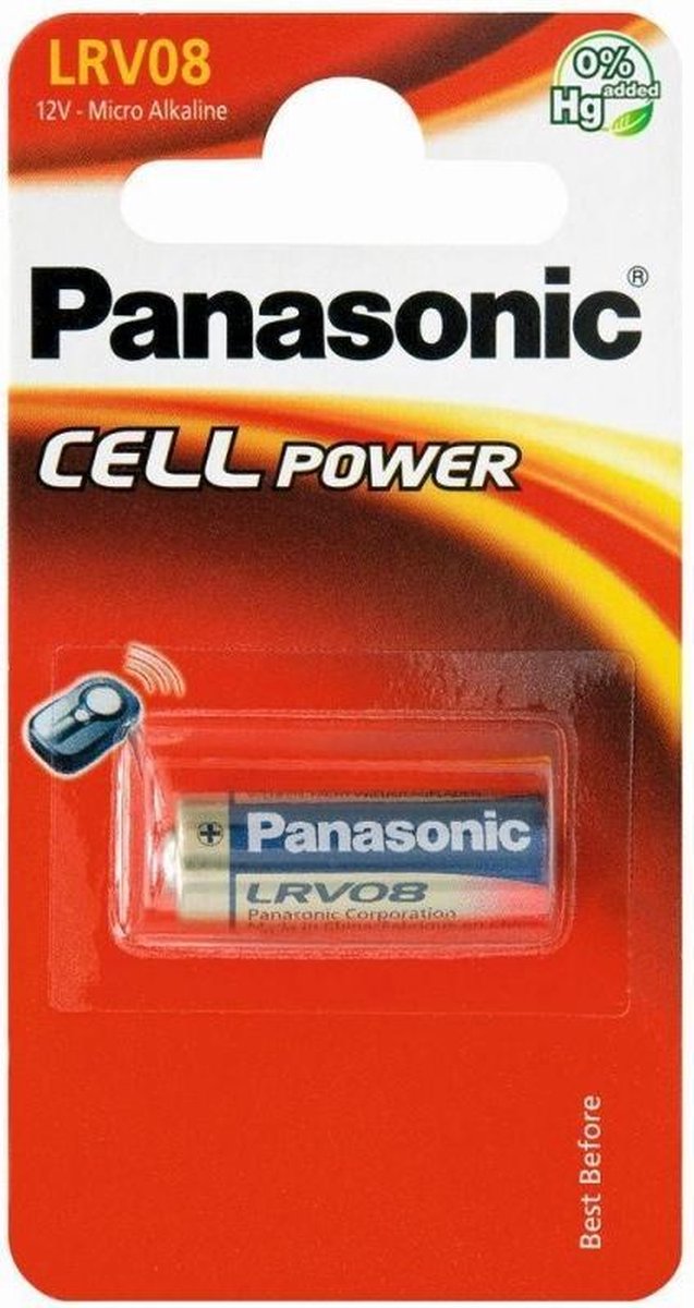 Panasonic LRV08 Wegwerpbatterij Alkaline