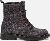 Kipling Hira veterboots blauw glitters - Maat 35