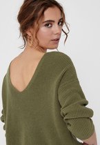 Only ONLBRYNN LS V-NECK PULL - Kalamata Khaki