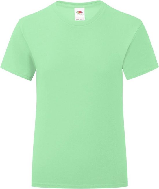 T-Shirt Filles Fruit of the Loom (Menthe)