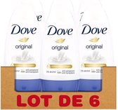 6x Dove Deo roll-on 50ml original