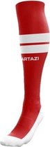 Jartazi Voetbalsokken Roma Polyamide Rood/wit Maat 43-47