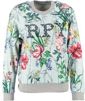 Replay sweater met vintage destroyed boorden - Maat XXS