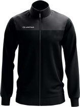 Jartazi Sportjack Poly Bari Heren Polyester Zwart Maat L