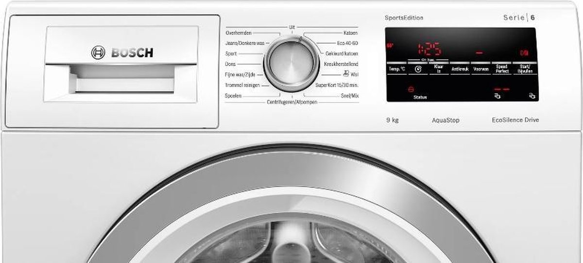 Bosch WAU28T95NL wasmachine 9 kg Exclusiv | bol.com