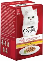 Gourmet Mon Petit - Gevogelte - Kattenvoer - 6 x 50 g