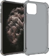 iPhone 12 Hoesje Transparant Grijs - iPhone 12 Pro Hoesje - iMoshion Shockproof Case