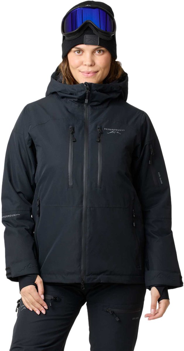 Swedemount Freeride Jas – Ski jas voor dames Zwart