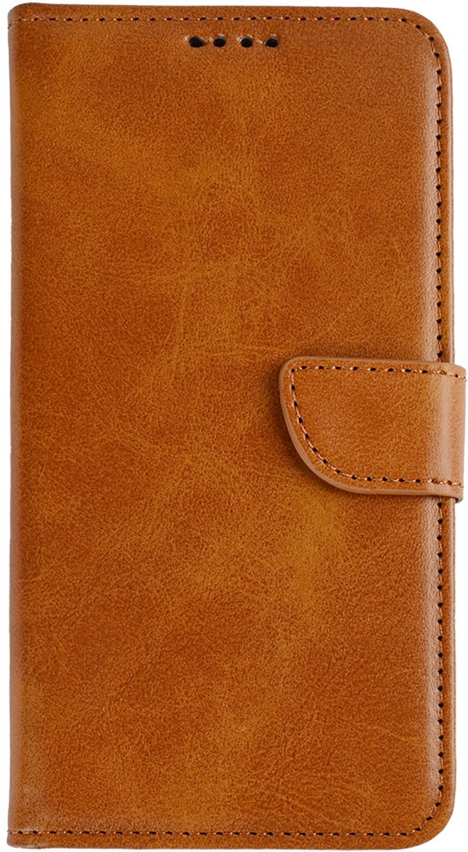 Rixus Bookcase For Apple iPhone 16e, 17e Light Brown