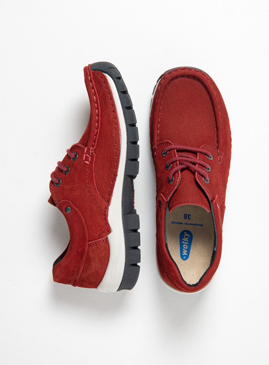 Chaussures à lacets Wolky pour femmes 04726 Fly Red
