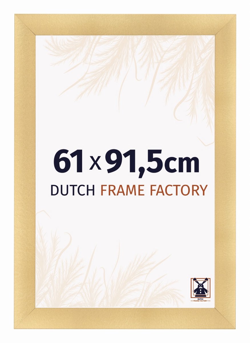 Dutch Frame Factory Fotolijst 61x91,5 cm - MDF - Goud Mat - Praag
