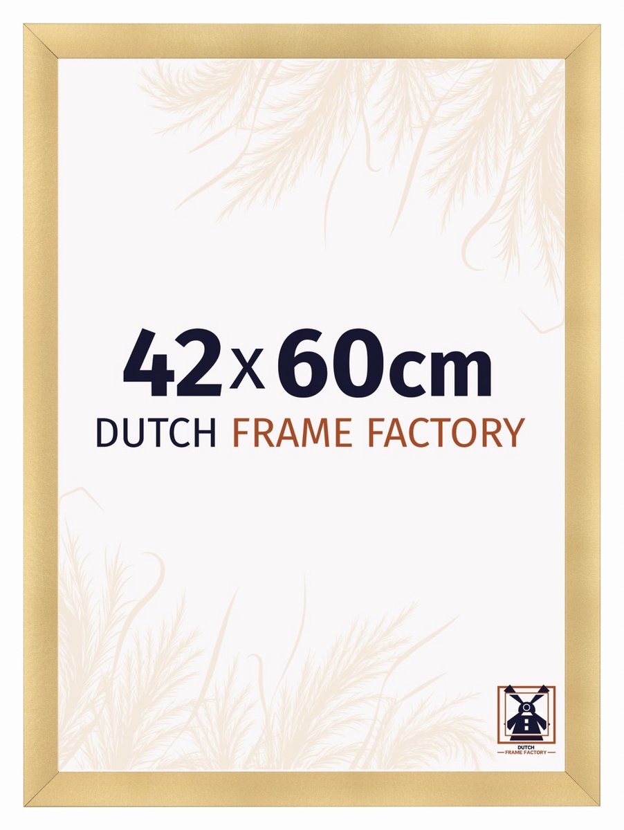 Dutch Frame Factory Fotolijst 42x60 cm - MDF - Goud Mat - Praag
