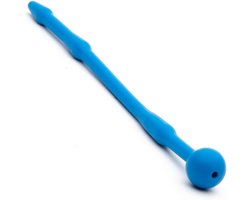 Sport Fucker - Piss Play Sound - Holle Dilator - 18.42 cm - Blauw