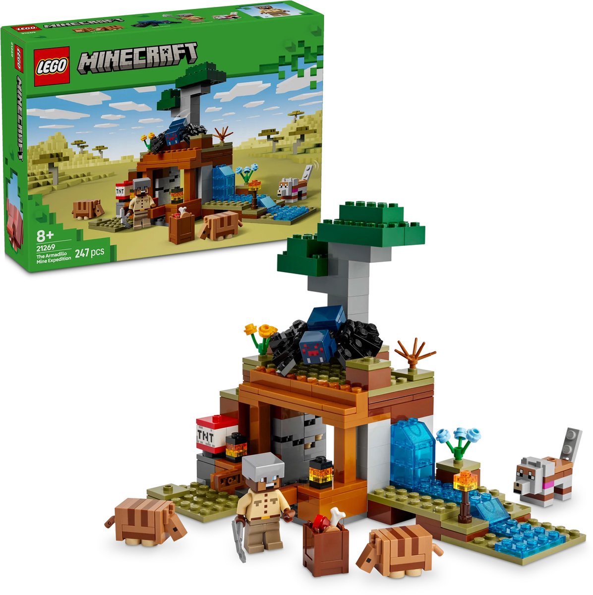 LEGO Minecraft De gordeldieren bij de mijn - 21269 — afbeelding 18