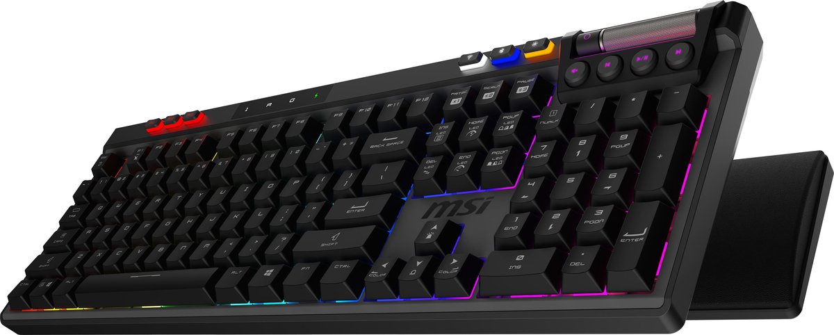 MSI STRIKE PRO WIRELESS - Silent Gaming Keyboard 1500h thumbnail 6