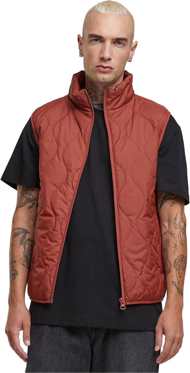 Urban Classics Super Light Bubble Mouwloos jacket 3XL Oranje