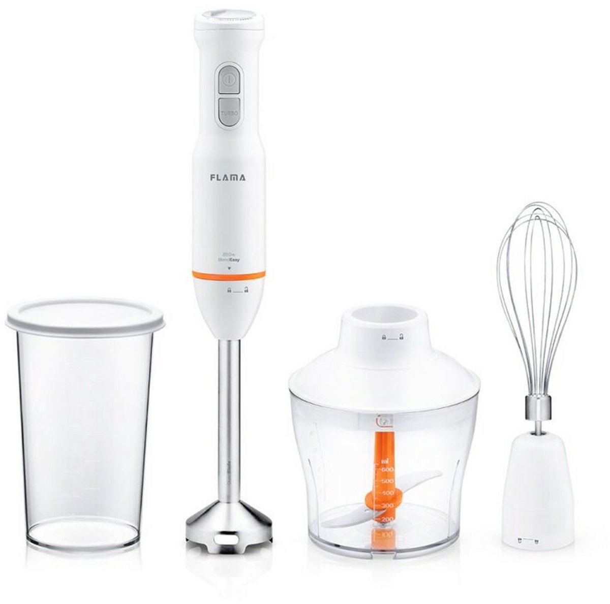 Handblender Flama 2052FL Staal 850 W