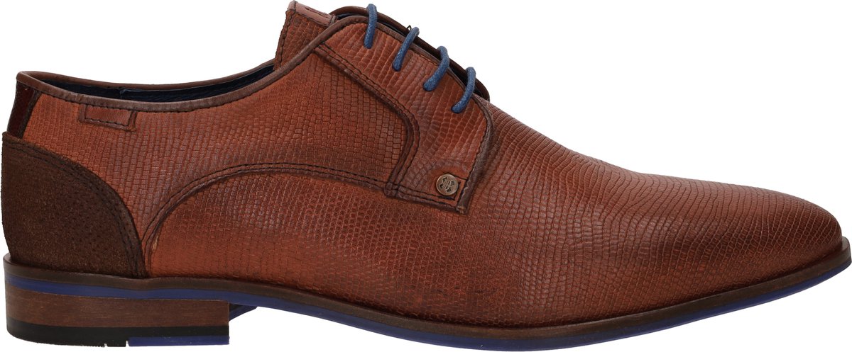 Berkelmans Oulton Veterschoenen - Heren - Cognac - Maat:49