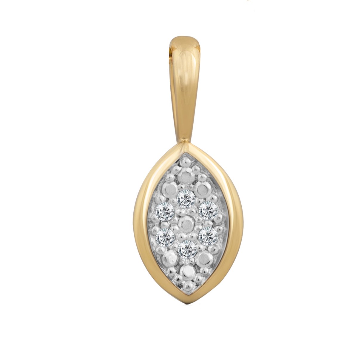 Orolino Anhänger 585 Gold mit 6x Brillant 0,03ct.