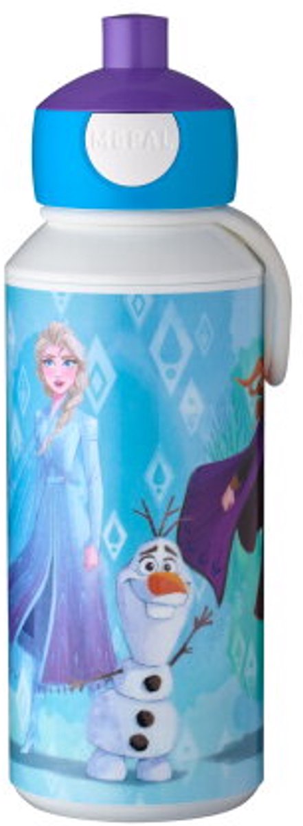 Bol.com Mepal Pop-up drinkfles Campus - 400 ml - Sluit goed af - Drinkbeker voor kinderen - Frozen 2 aanbieding