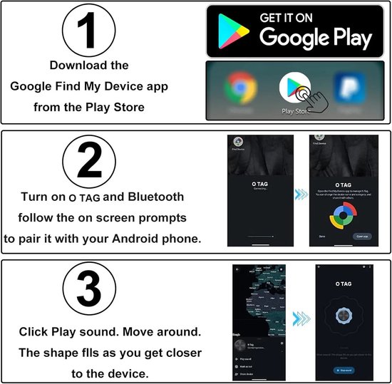 Smart Tag Android para Find My Device de Google Smart Tag Android para Find My Device de Google